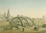 Charlemagne, Jules - Zamoskvorechye District in Moscow. The Iron Bridge