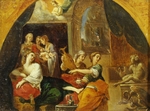 Carracci, Annibale - The Nativity of the Virgin