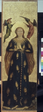 Austrian master - The Virgin with wheat-ears on her dress