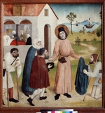 German master - Saint Giles distributing his property among the poor