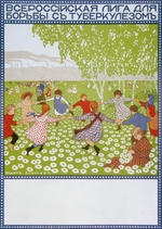 Zakharov, Fyodor Nikitovich - Poster for the Russian League of the Fight Against Tuberculosis