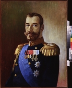 Russian master - Portrait of Emperor Nicholas II (1868-1918)