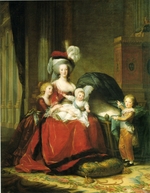 Vigée Le Brun, Louise Élisabeth - Marie Antoinette and her children
