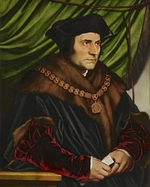 Holbein, Hans, the Younger - Portrait of Sir Thomas More