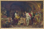 Litovchenko, Alexander Dmitrievich - Ivan IV of Russia demonstrates his treasures to the ambassador of Queen Elizabeth I of England