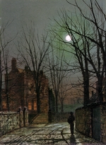 Grimshaw, John Atkinson - By the light of the moon