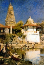 Weeks, Edwin Lord - Banganga Tank and Walkeshwar Temple at Bombay