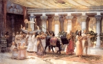 Bridgman, Frederick Arthur - The Procession of the Sacred Bull Apis