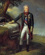 Steuben, Charles de - Portrait of Field Marshal Generalissimo Prince Alexander Suvorov (1729-1800)