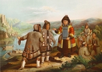 Anonymous - Yakuts at the Lena River (From T de Pauly's Description ethnographique des peuples de la Russie)
