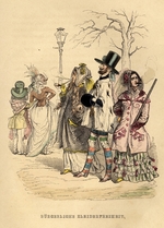 Grandville, Jean-Jacques - Women's Freedom of Dress