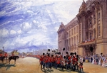 Simpson, William - The Return of the Guards from the Crimea, July 1856