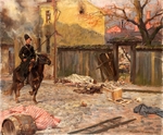 Kossak, Wojciech - The Raid (Pogrom)