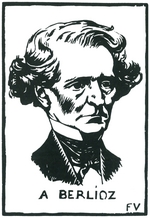 Vallotton, Felix Edouard - Hector Berlioz (1803-1869)