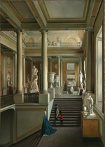 Ivanov, Ivan Alexeyevich - Main staircase of Fine Arts Academy in St. Petersburg