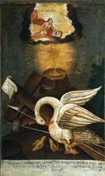 Russian icon - Pelican