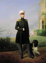 Bottman, Yegor (Gregor) - Portrait of Emperor Nicholas I  (1796-1855)