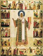 Dionysius - Saint Metropolitan Peter of Moscow with Scenes from His Life