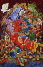 Golikov, Ivan Ivanovich - Capture of Prince Igor. Illustration to The Tale of Igor's Campaign