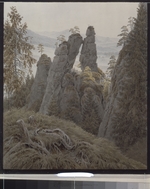Friedrich, Caspar David - The Rock Gates in Neurathen