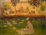 Monet, Claude - Woman in a Garden