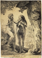 Rembrandt van Rhijn - Adam and Eve
