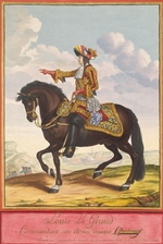 Saint-Jean, Jean Dieu de - Portrait of Louis XIV on Horseback in the Battle of Cambrai