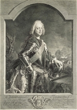 Schmidt, Georg Freidrich - Portrait of Christian August, Prince of Anhalt-Zerbst (1690-1747), the father of Catherine the Great of Russia