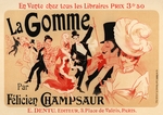 Chéret, Jules - La Gomme (Poster)