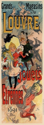 Chéret, Jules - Magasins du Louvre (Poster)