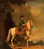 Erichsen (Eriksen), Vigilius - Equestrian Portrait of Empress Catherine II (1729-1796)