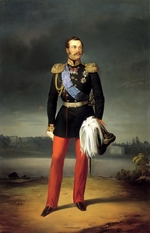 Bottman, Yegor (Gregor) - Portrait of Emperor Alexander II (1818-1881)