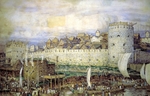 Vasnetsov, Appolinari Mikhaylovich - Moscow Kremlin at the Time of Grand Duke Dmitri Donskoi