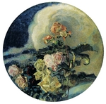 Vrubel, Mikhail Alexandrovich - Yellow roses