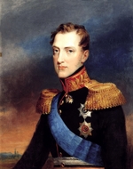 Golicke, Wilhelm August - Portrait of Grand Duke Nikolai Pavlovich (1796-1855)