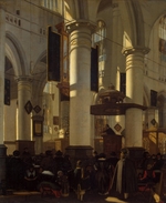 Witte, Emanuel, de - Interior of a Church