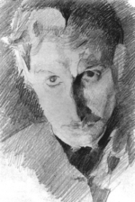 Vrubel, Mikhail Alexandrovich - Self-Portrait