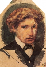 Vrubel, Mikhail Alexandrovich - Self-Portrait