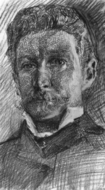 Vrubel, Mikhail Alexandrovich - Self-Portrait