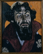 Golovin, Alexander Yakovlevich - Fyodor Shalyapin as Boris Godunov in the opera Boris Godunov by M. Mussorgsky