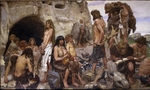 Vasnetsov, Viktor Mikhaylovich - The Stone Age. Everyday life