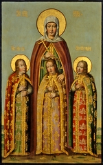 Zolotaryov, Karp Ivanovich - Saint Sophia and her three daughters: Faith, Hope and Love
