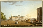 Paterssen, Benjamin - View of the Michael Palace and the Connetable Square in St. Petersburg