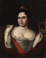 Anonymous - Portrait of Empress Catherine I (1684-1727)