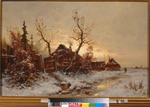 Klever, Juli Julievich (Julius) von, the Elder - Winter landscape