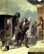 Borel, Pyotr Fyodorovich - Pushkin after the duel