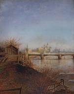 Savrasov, Alexei Kondratyevich - View of the Moscow Kremlin. Spring