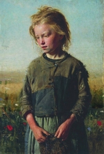 Repin, Ilya Yefimovich - A beggar (The fisher's daughter)