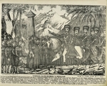 Russian Master - Imam Shamil surrendered to Count Baryatinsky on August 25, 1859 (Lubok)