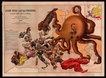 Fred W. Rose - John Bull and his Friends. A Serio-Comic Map of Europe